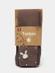 Шоколадный колготки детские для девочек, с легким уплотнением, хлопок