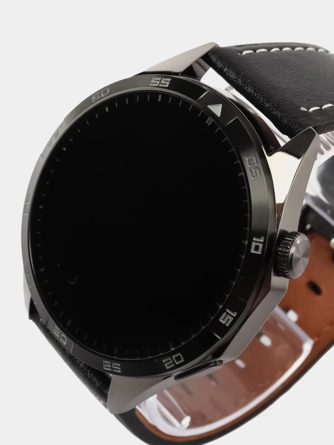 Умные часы 2024, WATCH 4+ Обновленная серия RU, три ремешка, 46mm, черный