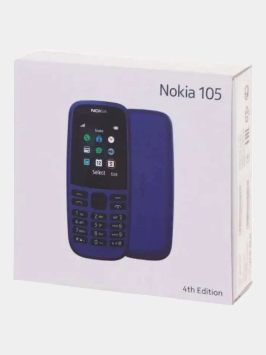 Кнопочный телефон Nokia 105 TA-1174DS без камеры