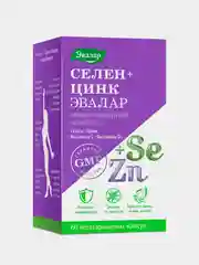 Селен+Цинк Эвалар, капс. по 0,75 г №60
