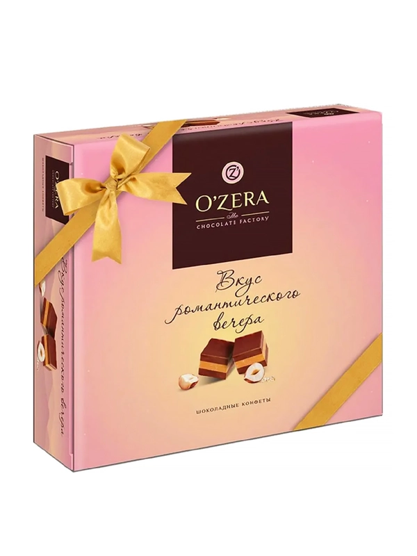 Шоколадные конфеты Ozera "Вкус романтического вечера", 195 г