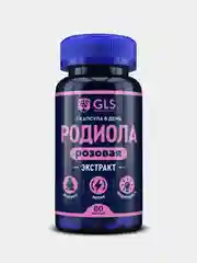 БАД к пище "Родиола розовая GLS", 60 капсул по 400 мг