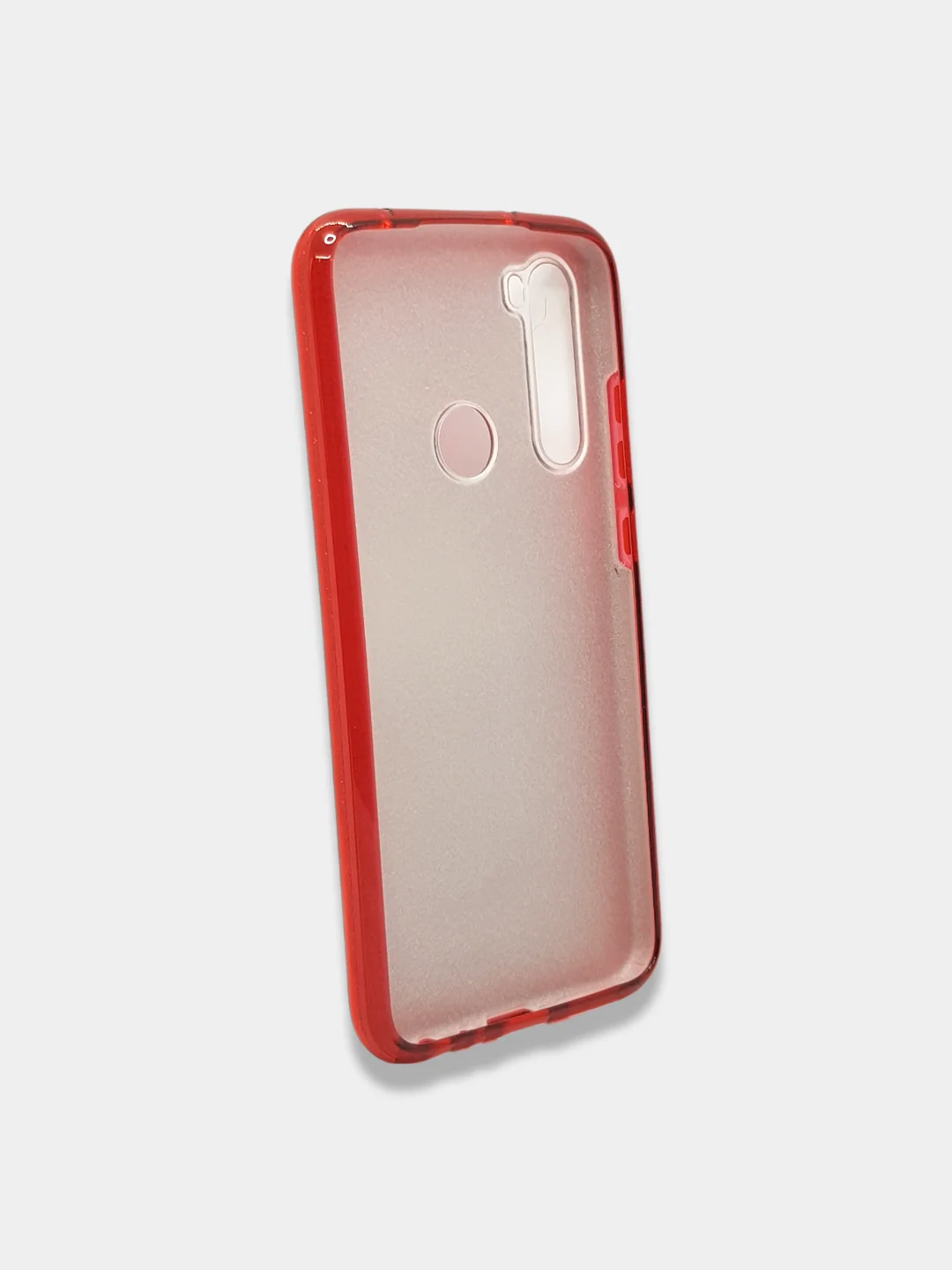 Красный чехол c блёстками для Xiaomi Redmi Note 8, Note 8 2021 накладка блестящая