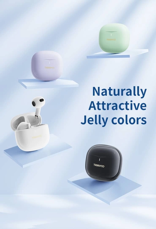 Наушники беспроводные TRANYOO Wireless Stereo Earphone TWS, T-M30 "вкладыши"