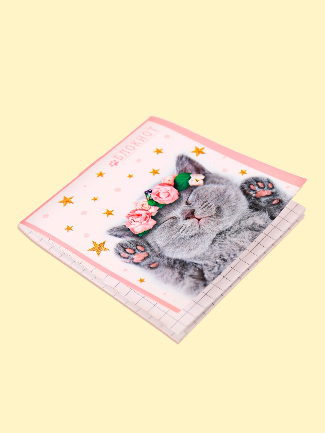Черный блокнот/скетчбук/ежедневник/записная книжка/смешбук/кешбук с котиками, котоблокнот