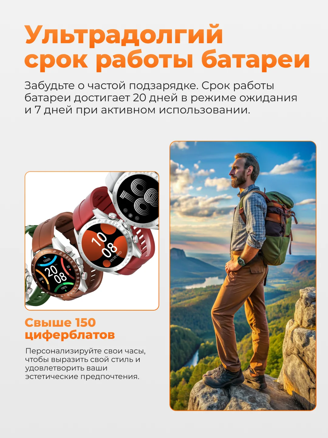 Зеленый умные часы Xiaomi Haylou Solar Pro LS18