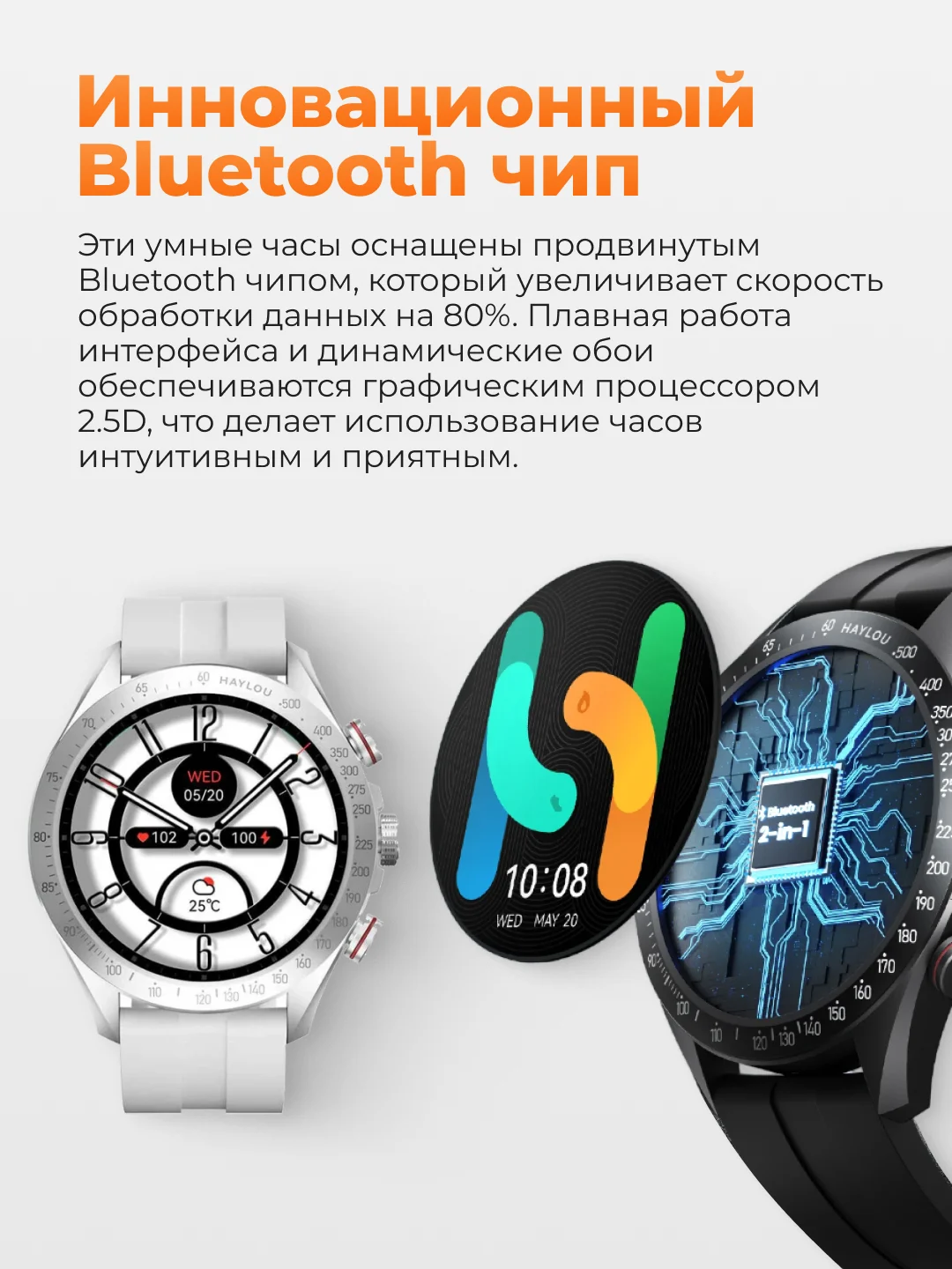 Зеленый умные часы Xiaomi Haylou Solar Pro LS18