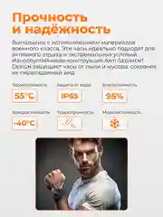 Синий умные часы Xiaomi Haylou Solar Pro LS18
