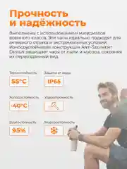 Синий умные часы Xiaomi Haylou Solar Pro LS18