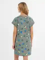 526 Туника (Зеленый/ромб)