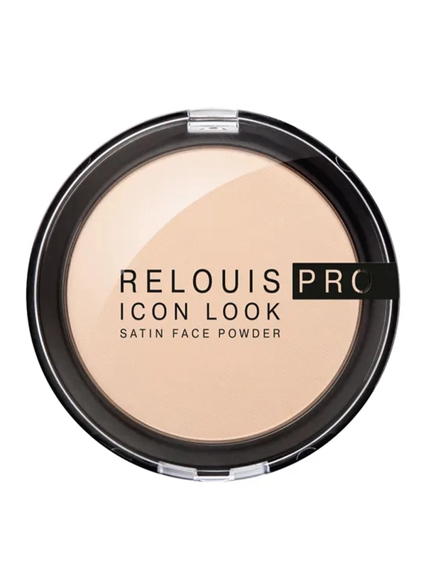 Пудра компактная RELOUIS PRO Icon Look Satin Face Powder, тон 005, 9 г