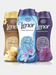 Кондиционер для белья в гранулах 210 г, LENOR Алый жасмин, Пробуждение, Золото ванили