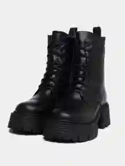 Угольный полусапоги женские,зимние