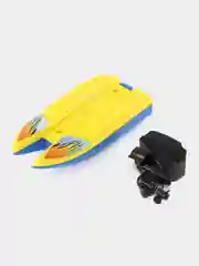 Желтый заводная лодка
