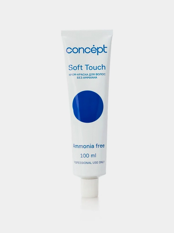 Безаммиачный крем-краситель Concept Soft Touch,10.7 Ультра светлый блондин бежевый, 100 мл