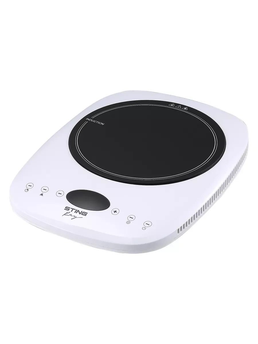 Белый электрическая индукционная безимпульсная плитка STINGRAY ST-HP3501A белый