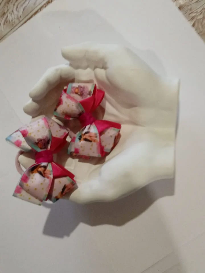 Бантики из репсовой ленты , 2 штук
