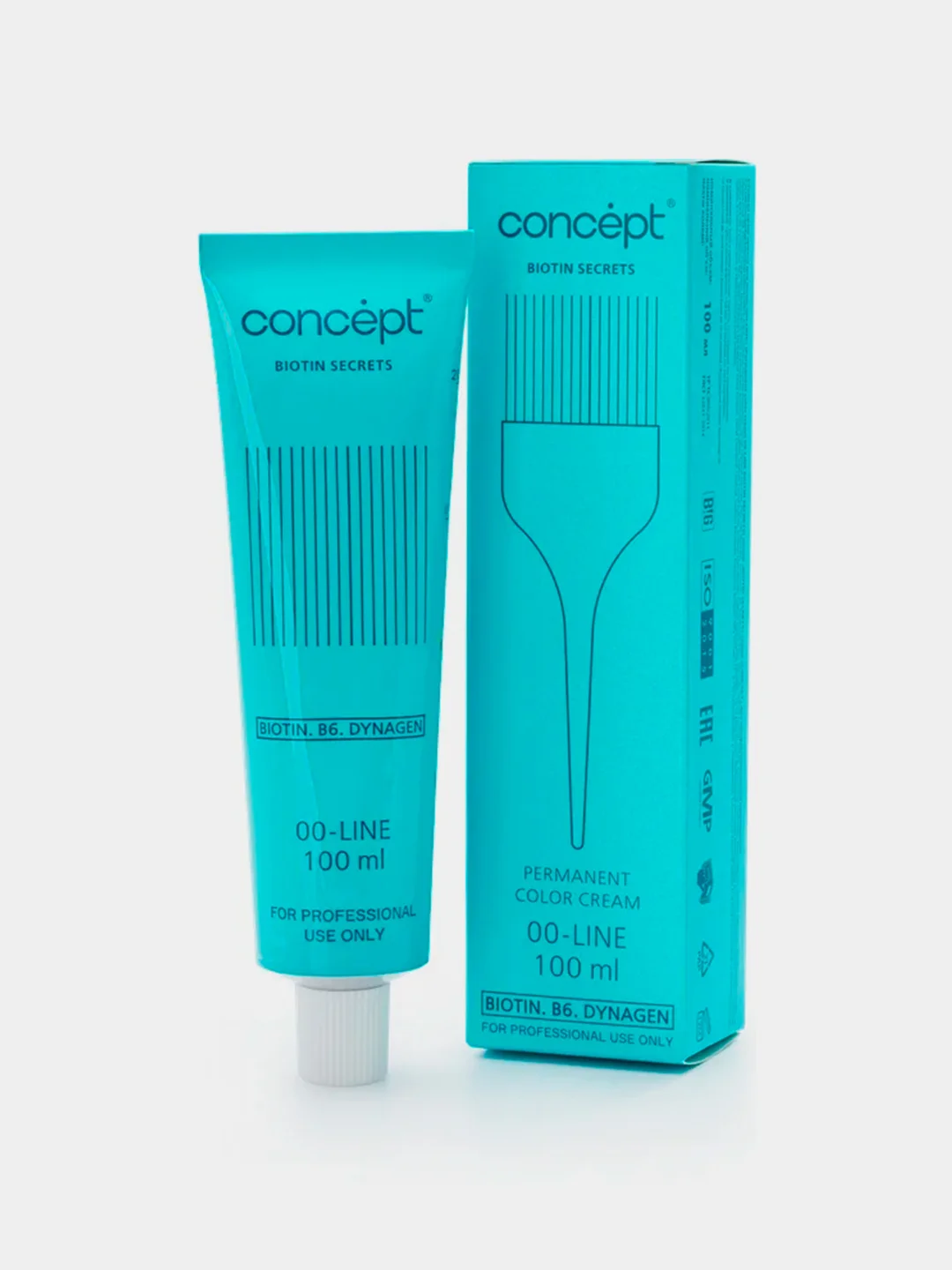 Стойкий краситель Concept Biotin Secrets, 7.00 интенсивный светло-русый, 100 мл