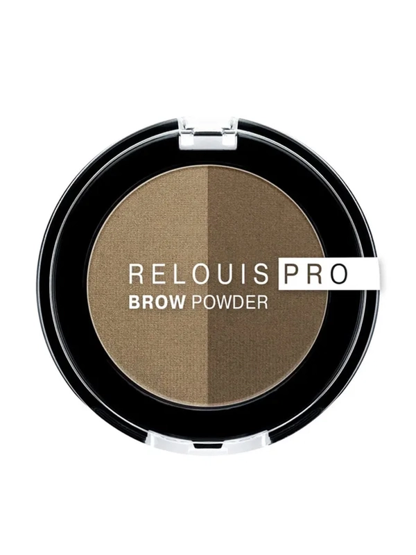Тени для бровей RELOUIS PRO Brow Powder, тон 01, BLONDE, 3 г