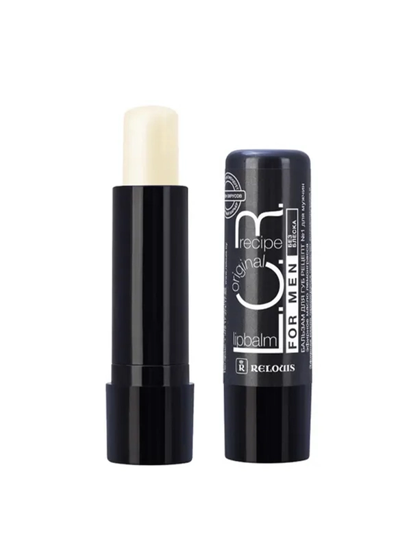 Бальзам для губ Relouis L.O.R. Lipbalm Original Recipe Рецепт №1, для мужчин, 4,5 г