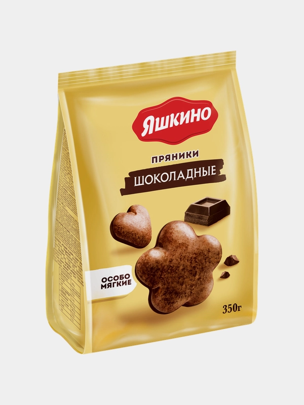 Пряники Яшкино "Шоколадные", 350 г
