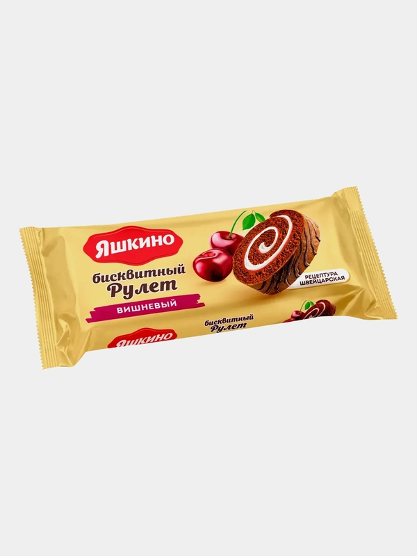 Рулет вишневый Яшкино, 200 г