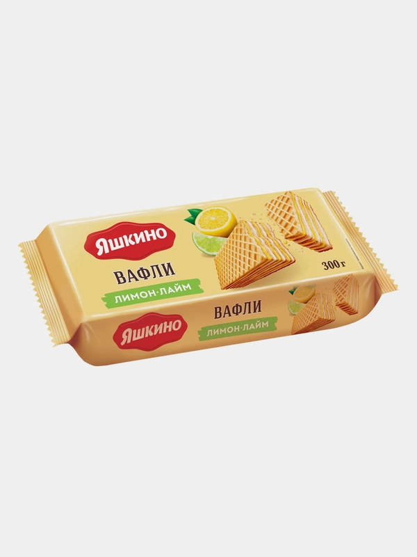 Вафли Яшкино Лимон-Лайм, 300 г
