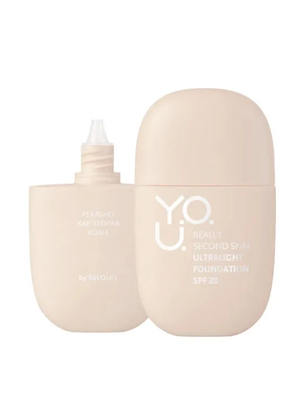 Ультралегкий тональный крем Relouis Y.O.U. Really Second skin, 30 мл