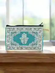 Лавандовый кошелек женский, монетница, текстильная