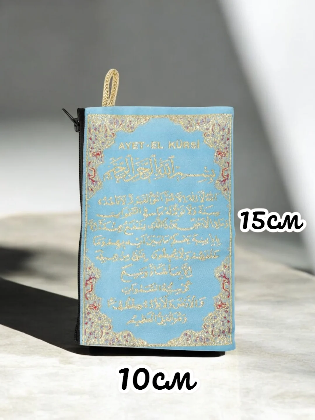Мятный кошелек женский, монетница, текстильная