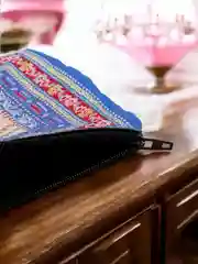 Светло-синий кошелек женский, монетница, текстильная