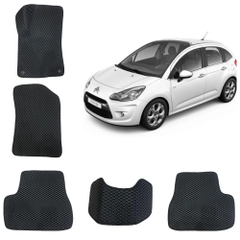 Автомобильные 3-D коврики EVA для Citroen C3 (2) / Ситроен Ц3 (2)