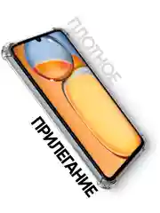 Чехол для Redmi 13C 4G + стекло для Redmi 13C 4G / противоударный силиконовый