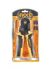Трещоточные клещи для обжима INGCO Industrial HRCPG05210, 160 мм