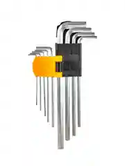 Набор шестигранников с шаром HEX Long INGCO HHK12091, 9 ключей