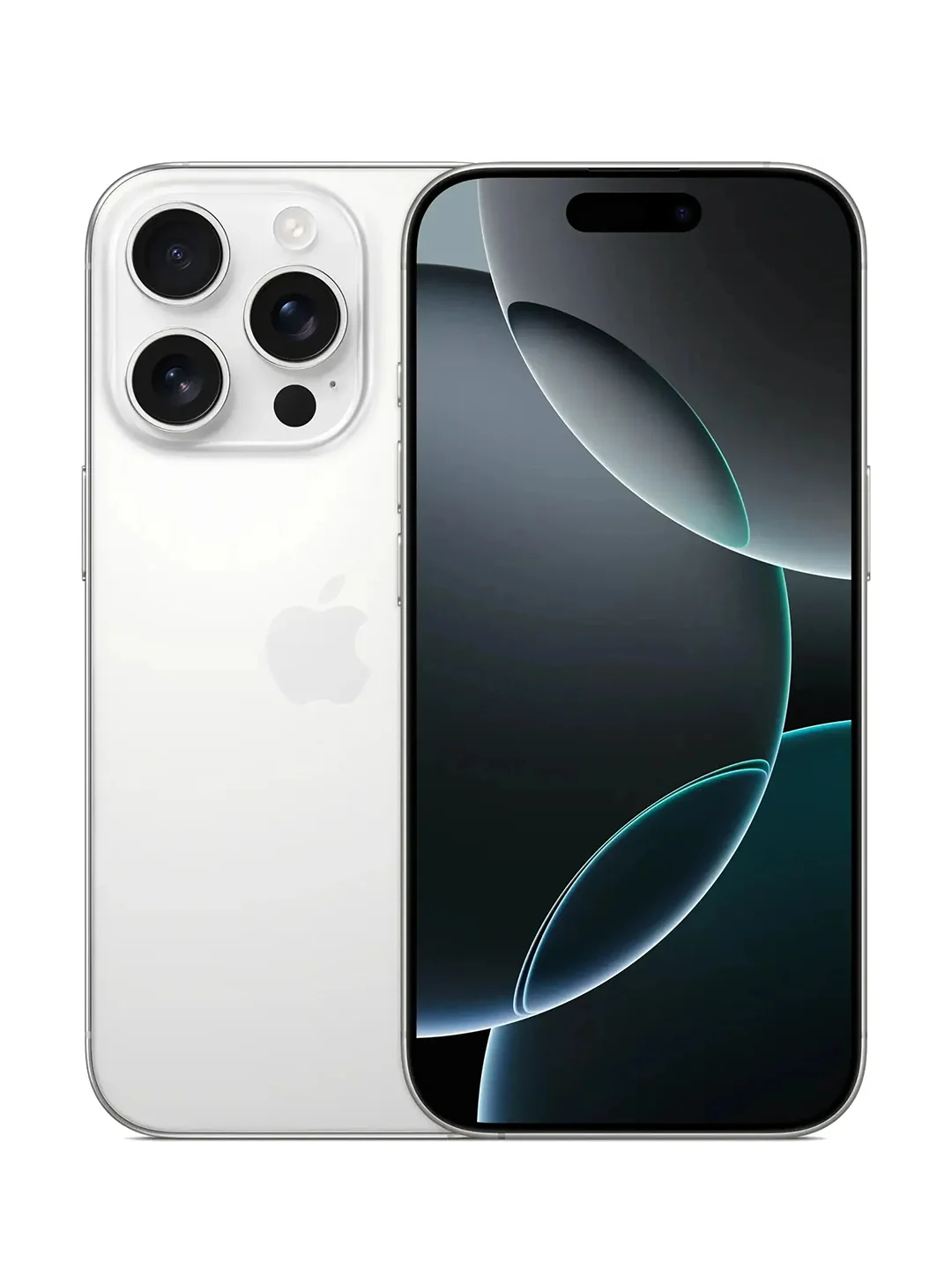 Белый смартфон Apple iPhone 16 Pro, 256Gb, 3G, 4G, 2Sim, 6.3"