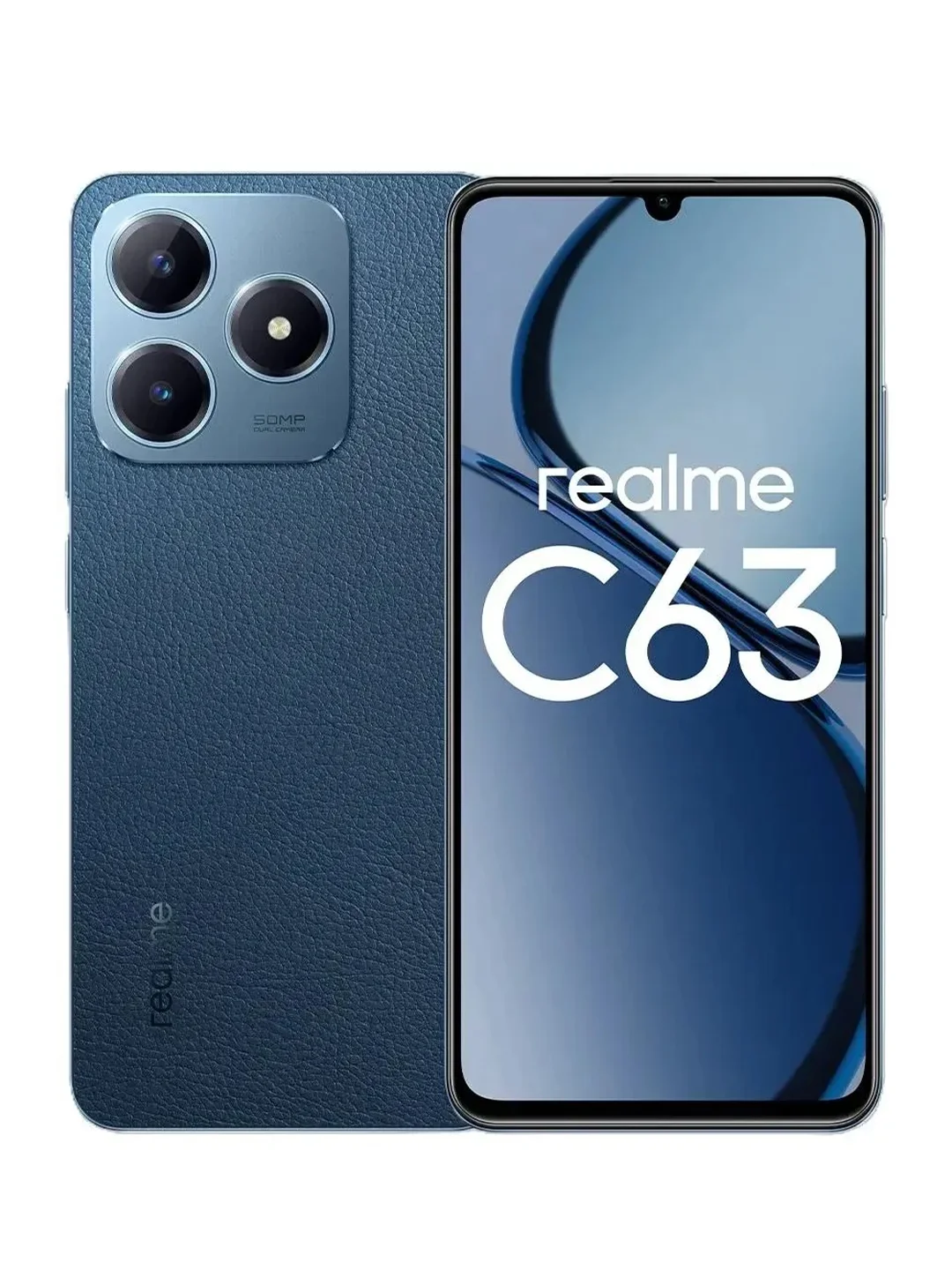 Синий смартфон Realme C63 RMX3939 256Gb 8Gb