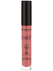 DEBORAH Помада для губ матовая жидкая FLUID VELVET MAT LIPSTICK тон 02 романтично розовый