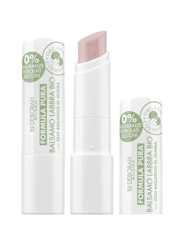 DEBORAH Помада-бальзам для губ FORMULA PURA LIP BALM, тон: 01 Прозрачный, 3,75гр
