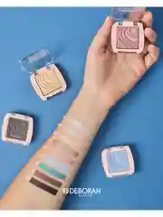DEBORAH Тени для век водостойкие COLOR LOVERS, тон: 09 матовый черный