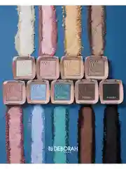 DEBORAH Тени для век водостойкие COLOR LOVERS, тон: 09 матовый черный