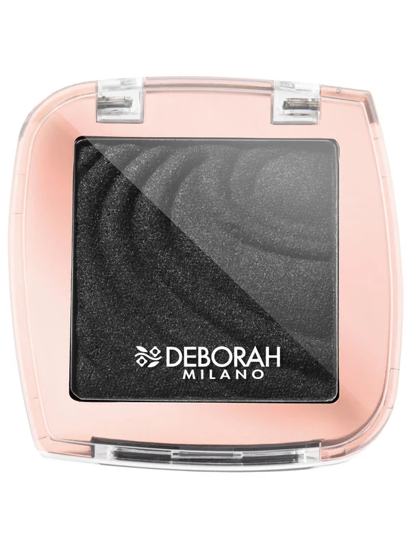 DEBORAH Тени для век водостойкие COLOR LOVERS, тон: 09 матовый черный