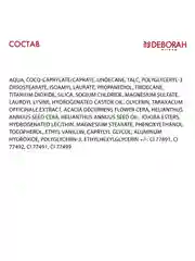 DEBORAH Тональная основа FORMULA PURA FOUNDATION тон 00 слоновая кость