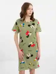 Зеленый домашняя женская туника, сорочка