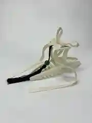 Черный заколка крабик лента бант