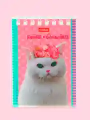 Красный блокнот/скетчбук/ежедневник/записная книжка/смешбук/кешбук с котиками, котоблокнот