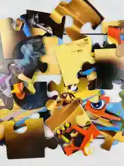 Пазл картонный Вспыш и чудо машинки 24 МАКСИ мозаика