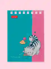 Лавандовый блокнот/скетчбук/ежедневник/записная книжка/смешбук/кешбук с котиками, котоблокнот