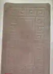 Черный коврик для ванной и туалета, размер - 60/100,Производство - Турция