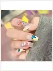 Накладные ногти с дизайном форма Квадрат